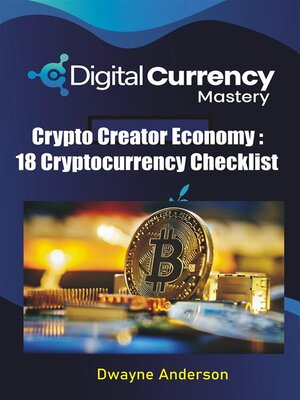 cover image of Crypto Creator Economy Cryptocurrency Checklist